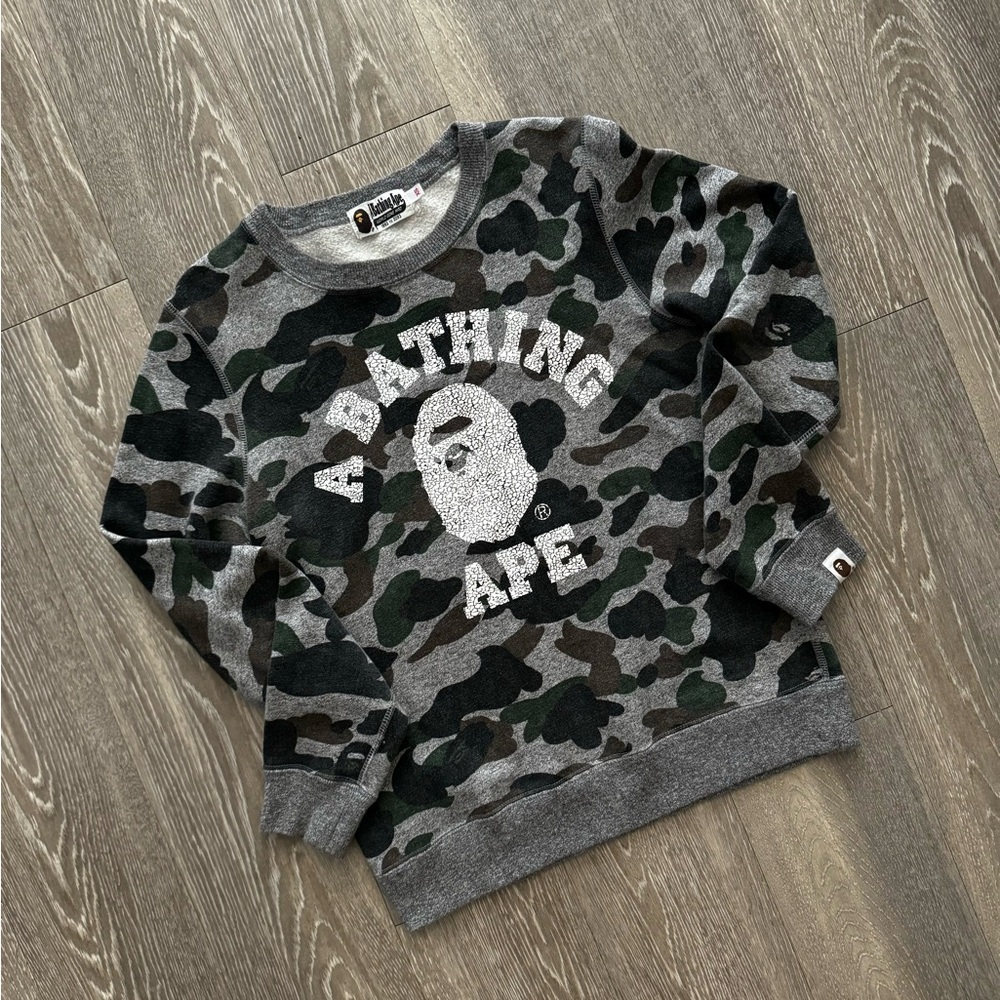 Bathing Ape Women’s Camo Sweatshirt